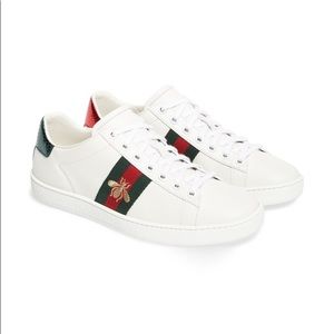 Women’s Gucci Sneakers - Ace Bee Embroidered